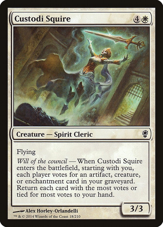 Custodi Squire (18) [CNS] - MTG Single
