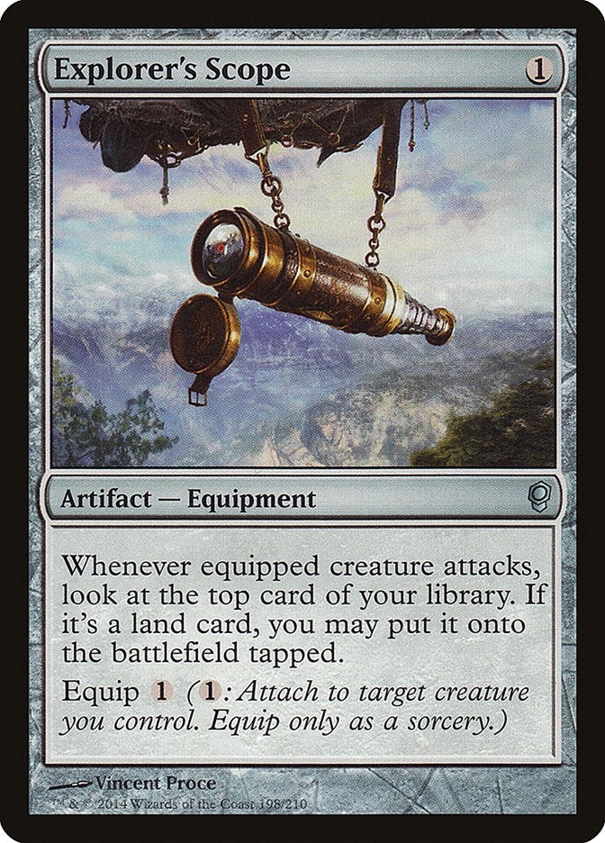 Explorer’s Scope (198) [CNS] - MTG Single