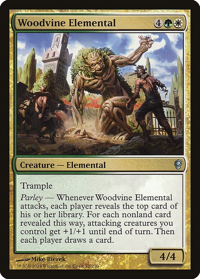 Woodvine Elemental (52) [CNS] - MTG Single
