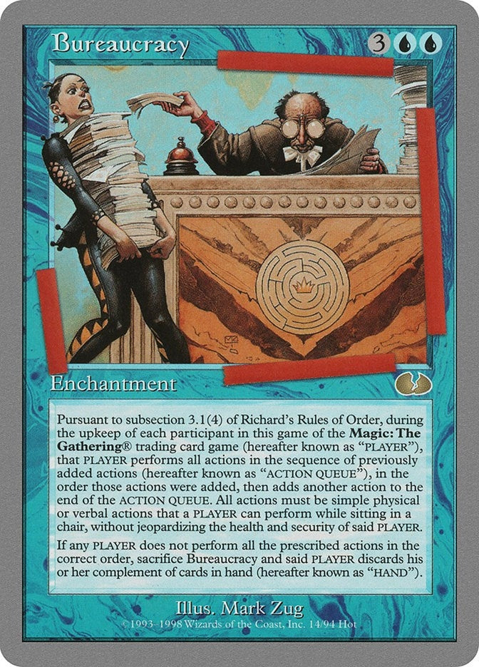 Bureaucracy (14) [UGL] - MTG Single