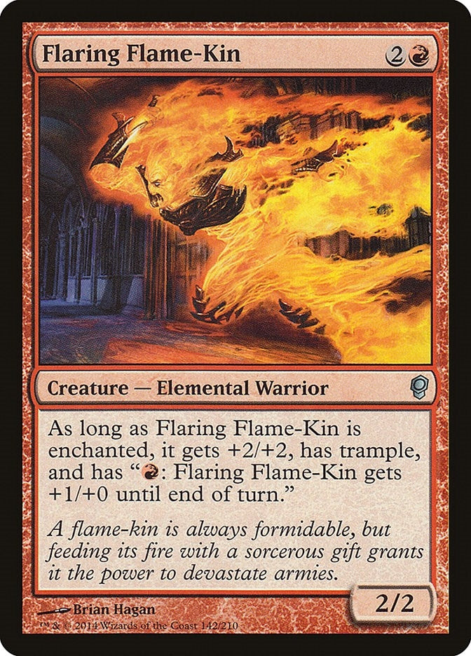 Flaring Flame-Kin (142) [CNS] - MTG Single