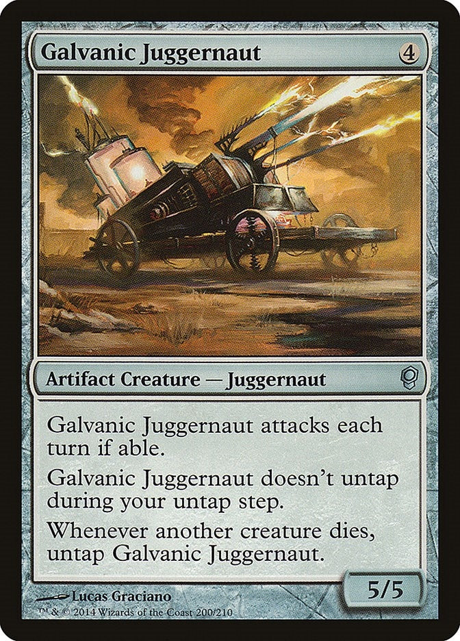 Galvanic Juggernaut (200) [CNS] - MTG Single