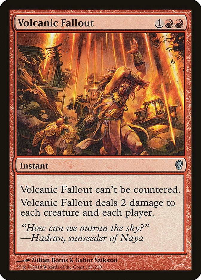 Volcanic Fallout (157) [CNS] - MTG Single