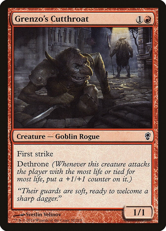 Grenzo’s Cutthroat (32) [CNS] - MTG Single