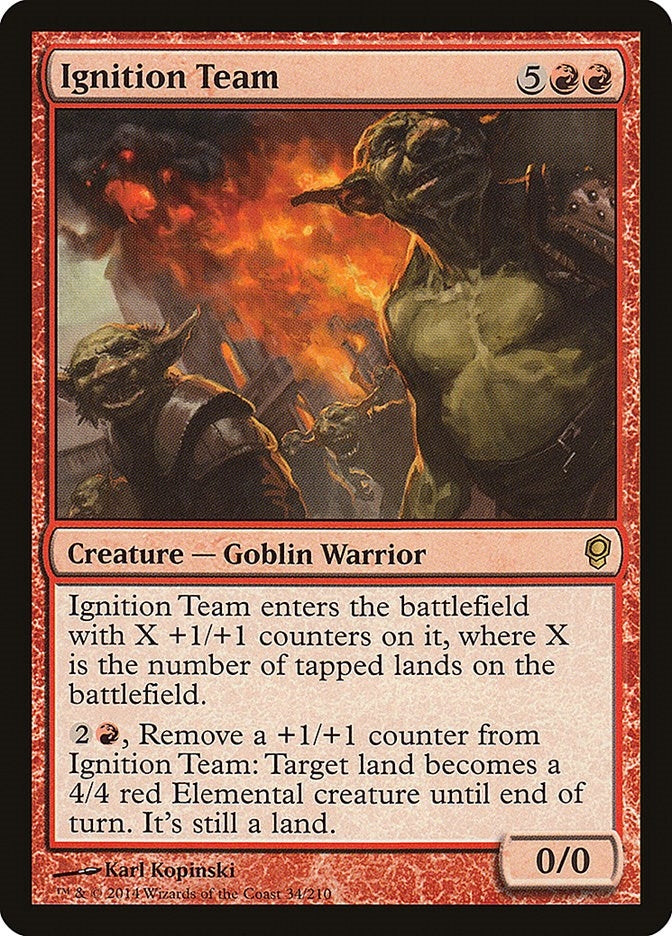 Ignition Team (34) [CNS] - MTG Single