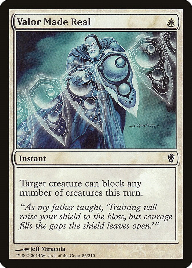 Valor Made Real (86) [CNS] - MTG Single