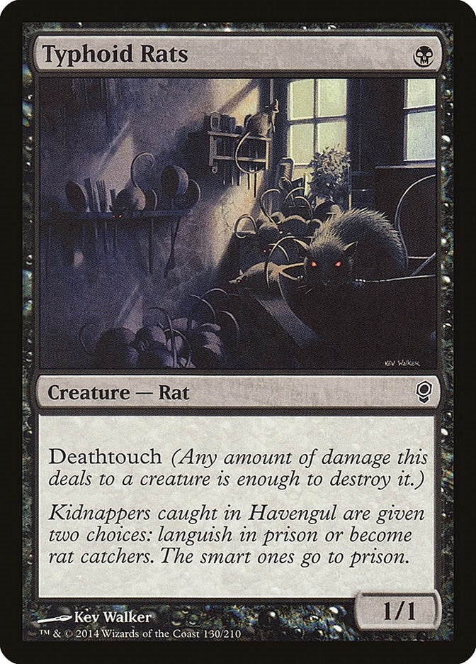 Typhoid Rats (130) [CNS] - MTG Single
