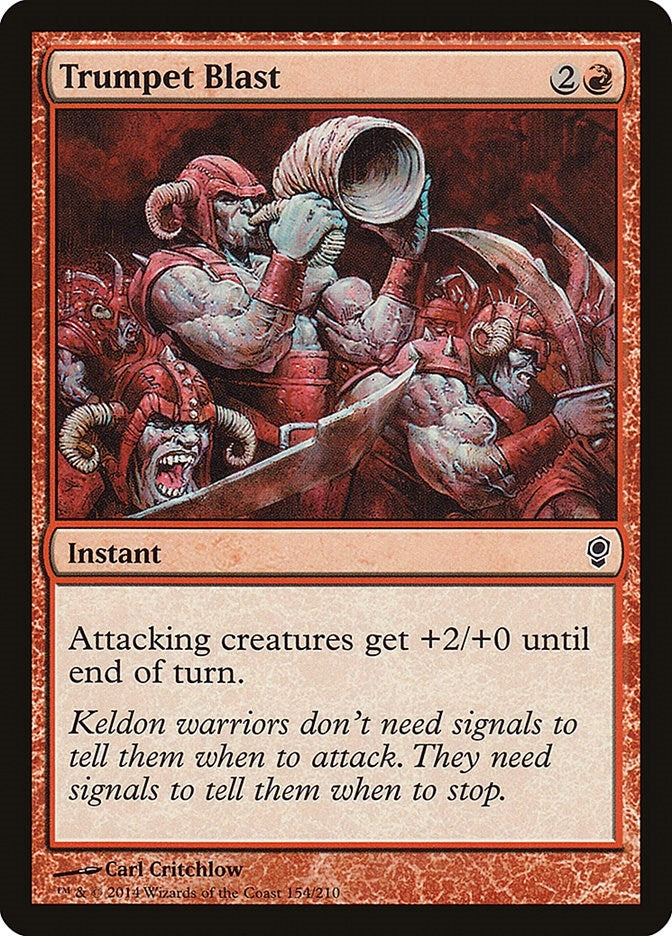 Trumpet Blast (154) [CNS] - MTG Single