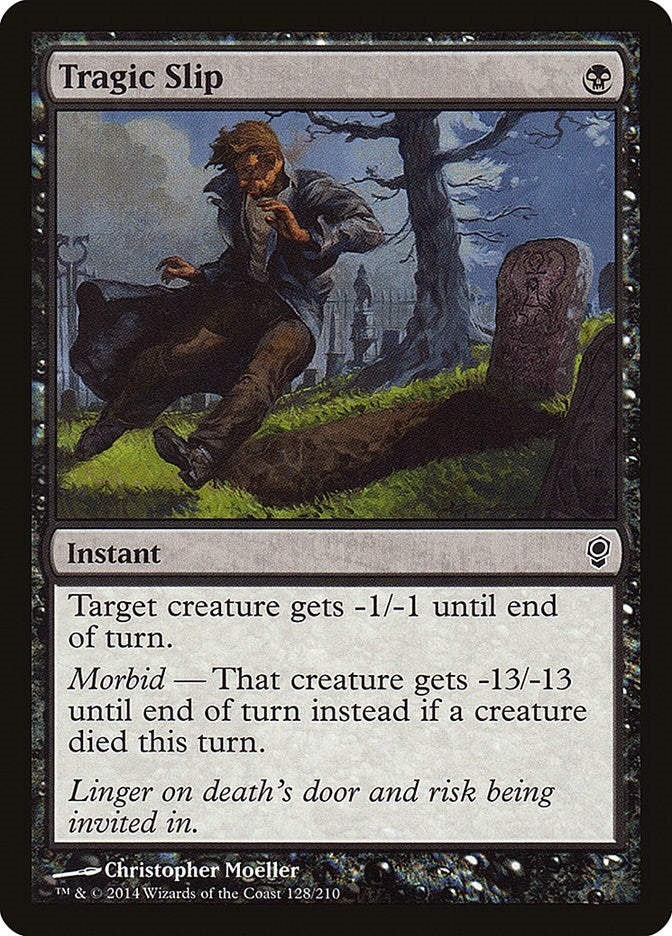 Tragic Slip (128) [CNS] - MTG Single