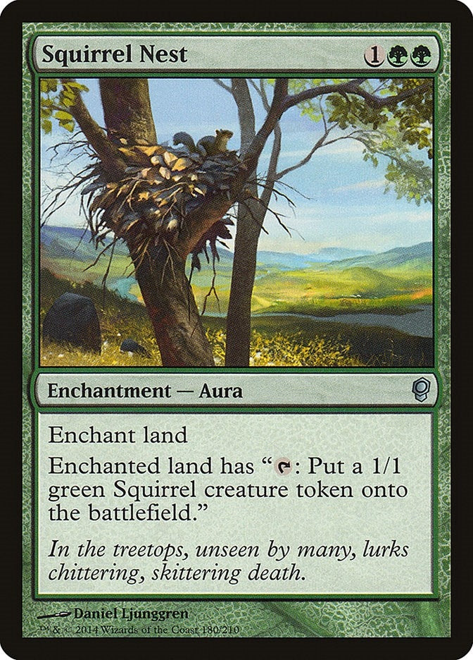Squirrel Nest (180) [CNS] - MTG Single