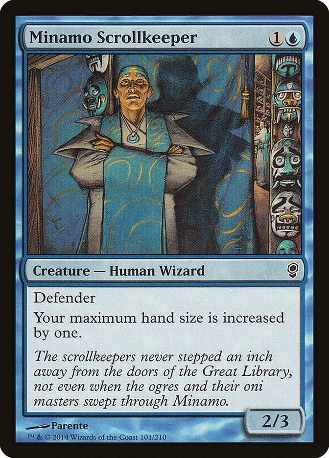 Minamo Scrollkeeper (101) [CNS] - MTG Single