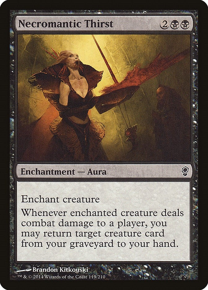 Necromantic Thirst (119) [CNS] - MTG Single