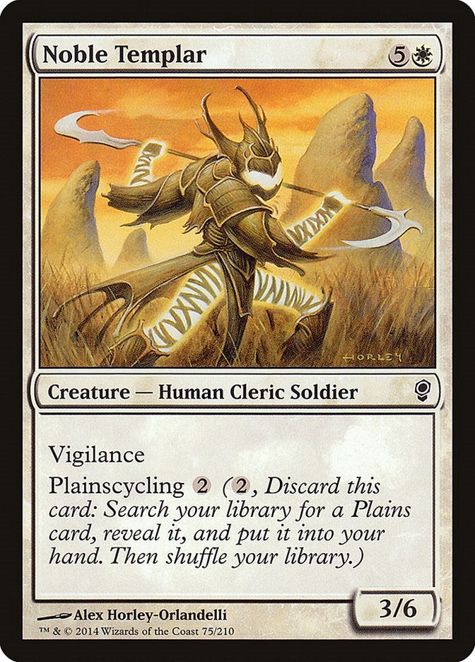 Noble Templar (75) [CNS] - MTG Single