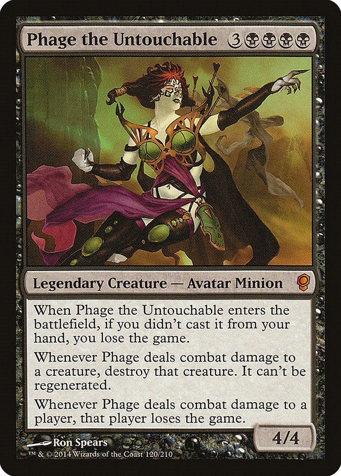 Phage the Untouchable (120) [CNS] - MTG Single