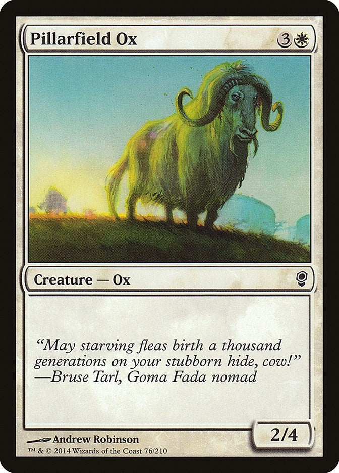 Pillarfield Ox (76) [CNS] - MTG Single