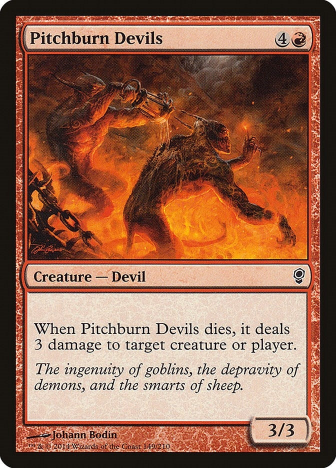 Pitchburn Devils (149) [CNS] - MTG Single