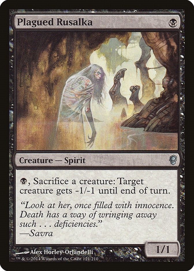Plagued Rusalka (121) [CNS] - MTG Single