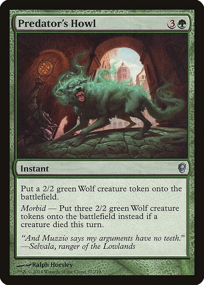 Predator’s Howl (37) [CNS] - MTG Single
