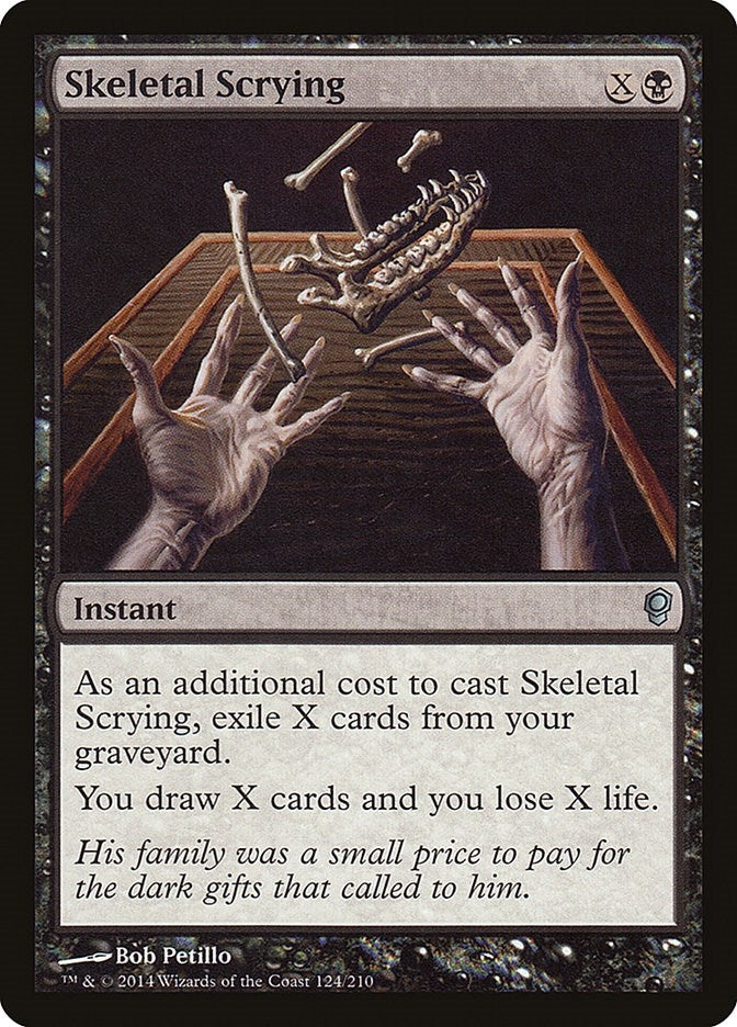 Skeletal Scrying (124) [CNS] - MTG Single