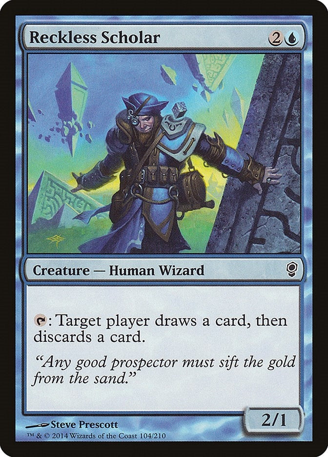 Reckless Scholar (104) [CNS] - MTG Single