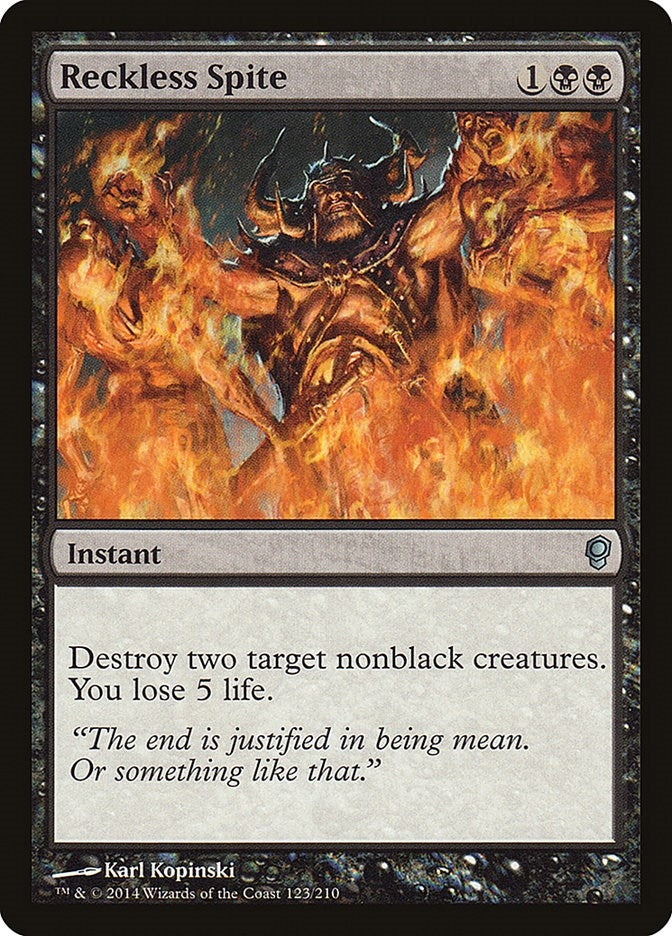 Reckless Spite (123) [CNS] - MTG Single