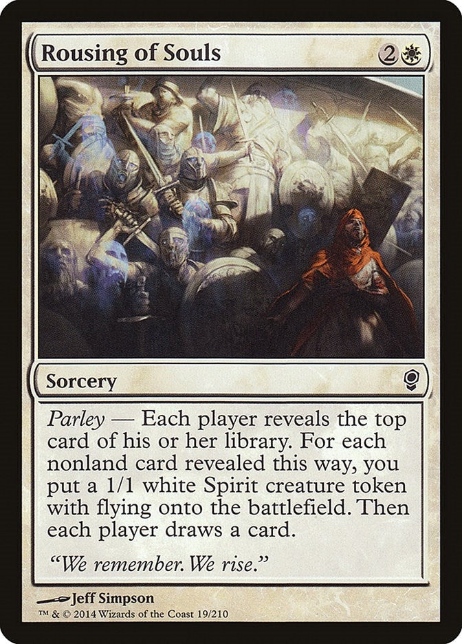 Rousing of Souls (19) [CNS] - MTG Single