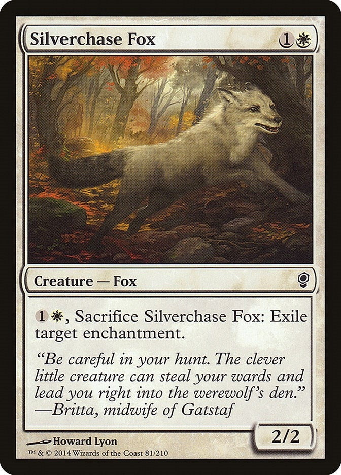 Silverchase Fox (81) [CNS] - MTG Single