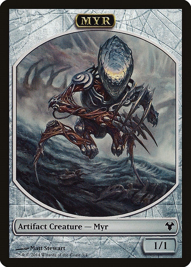 Myr // Spirit Double-Sided Token (0) [MD1] - MTG Single
