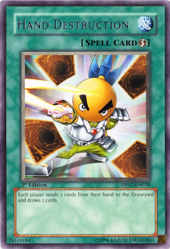 Hand Destruction (7018) (DP07) - YuGiOh Single