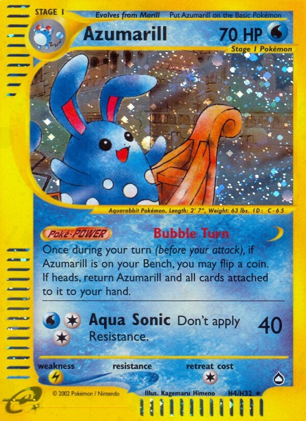 Image for Azumarill (H4) (H04/H32) [Aquapolis] - Pokemon