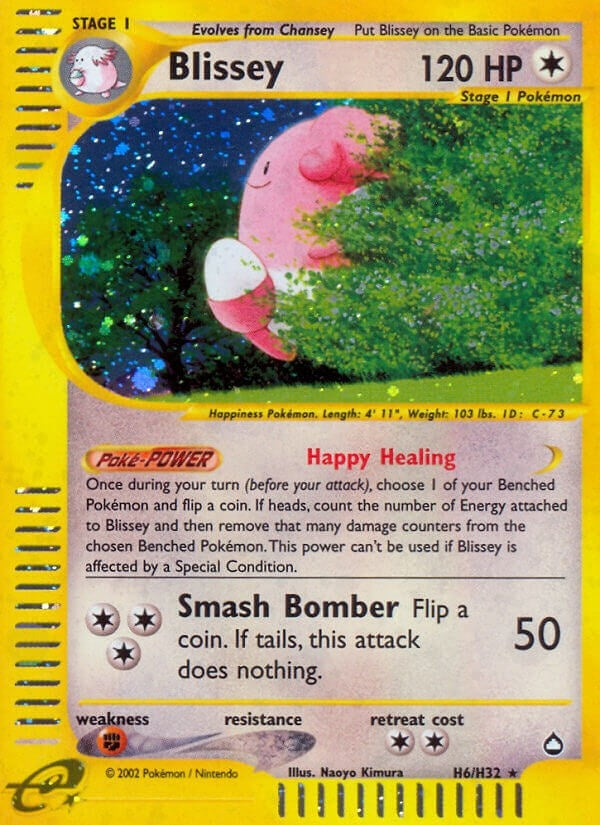 Image for Blissey (H6) (H06/H32) [Aquapolis] - Pokemon