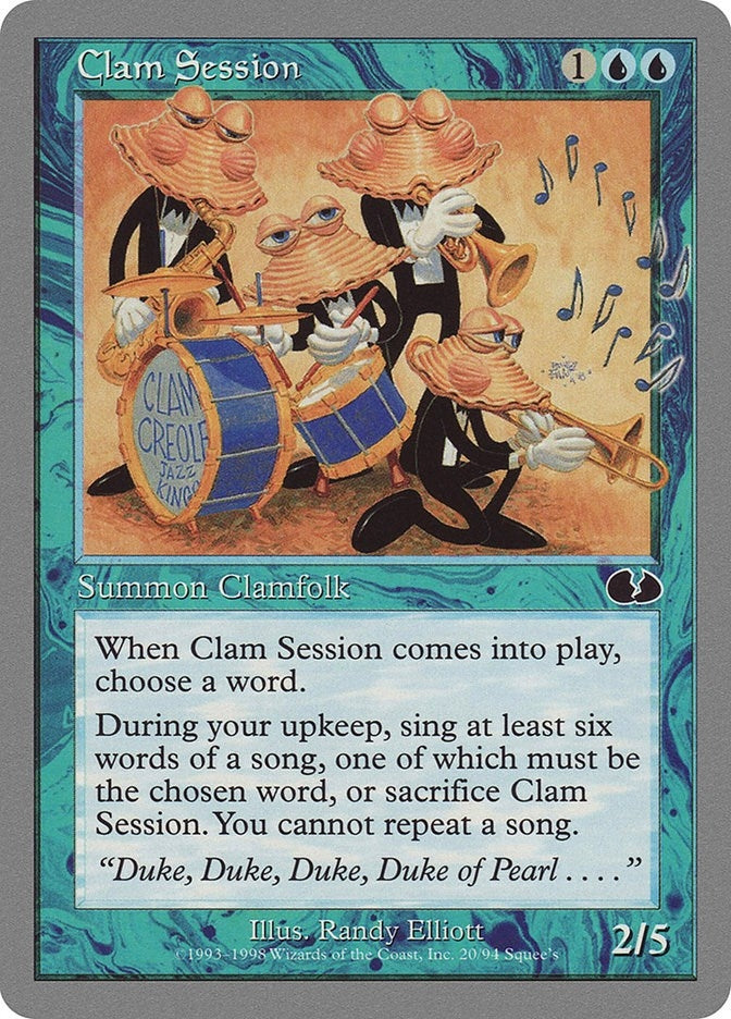 Clam Session (20) [UGL] - MTG Single