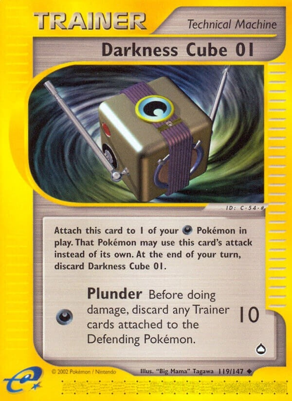 Image for Darkness Cube 01 (119/147) [Aquapolis] - Pokemon