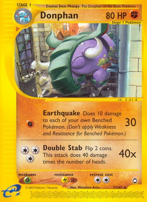 Image for Donphan (007/147) [Aquapolis] - Pokemon