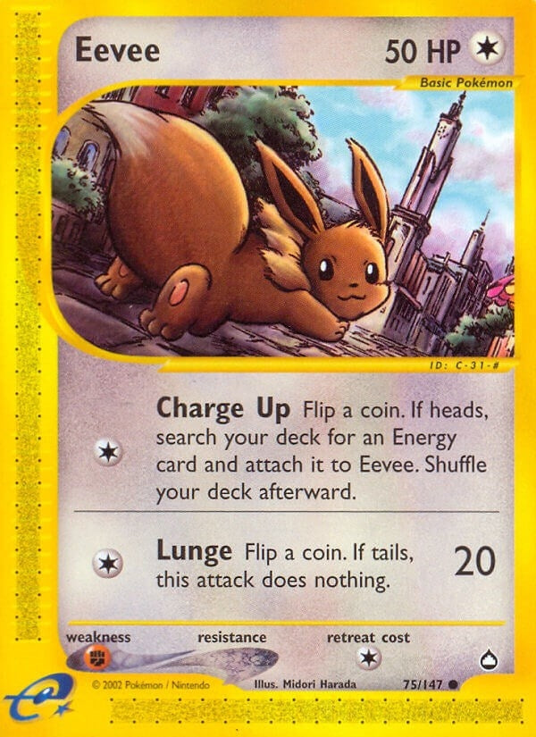 Image for Eevee (075/147) [Aquapolis] - Pokemon