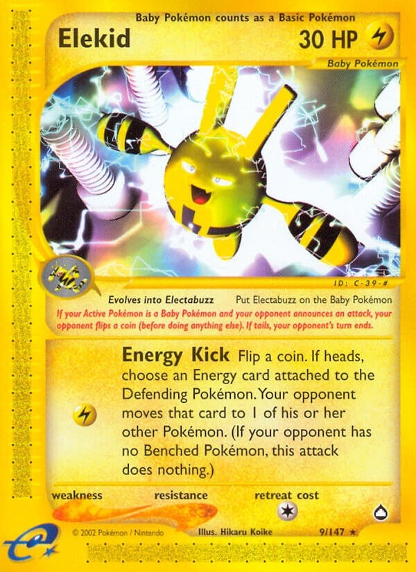 Image for Elekid (009/147) [Aquapolis] - Pokemon