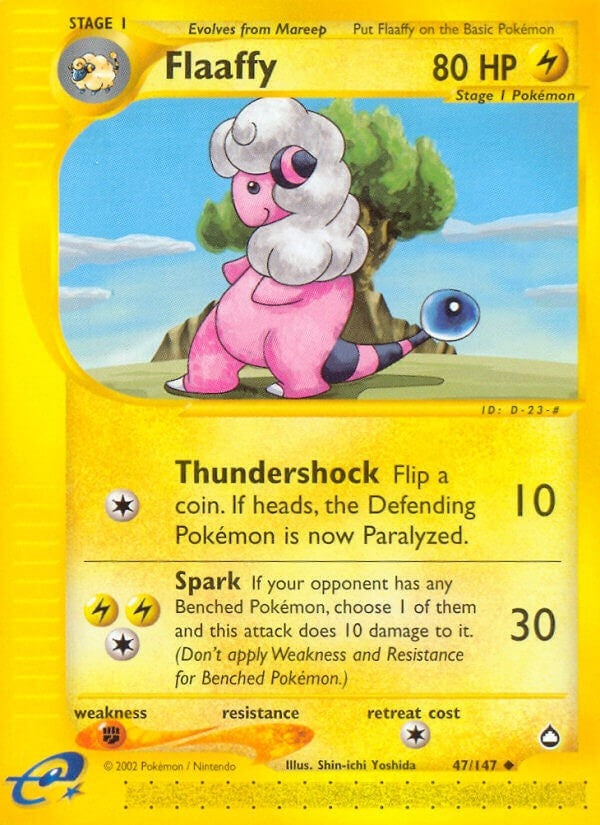 Image for Flaaffy (047/147) [Aquapolis] - Pokemon