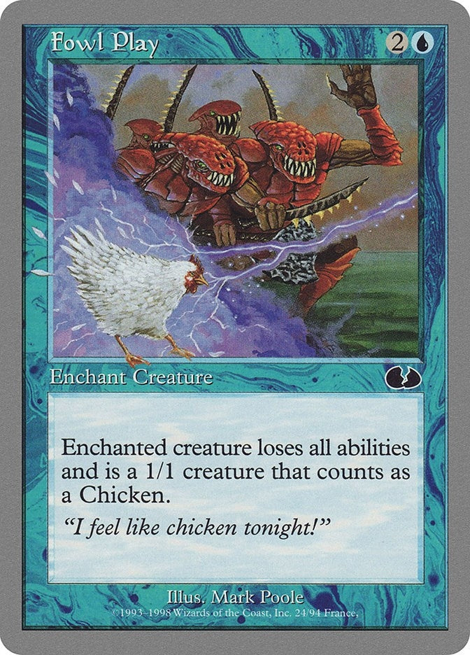 Fowl Play (24) [UGL] - MTG Single