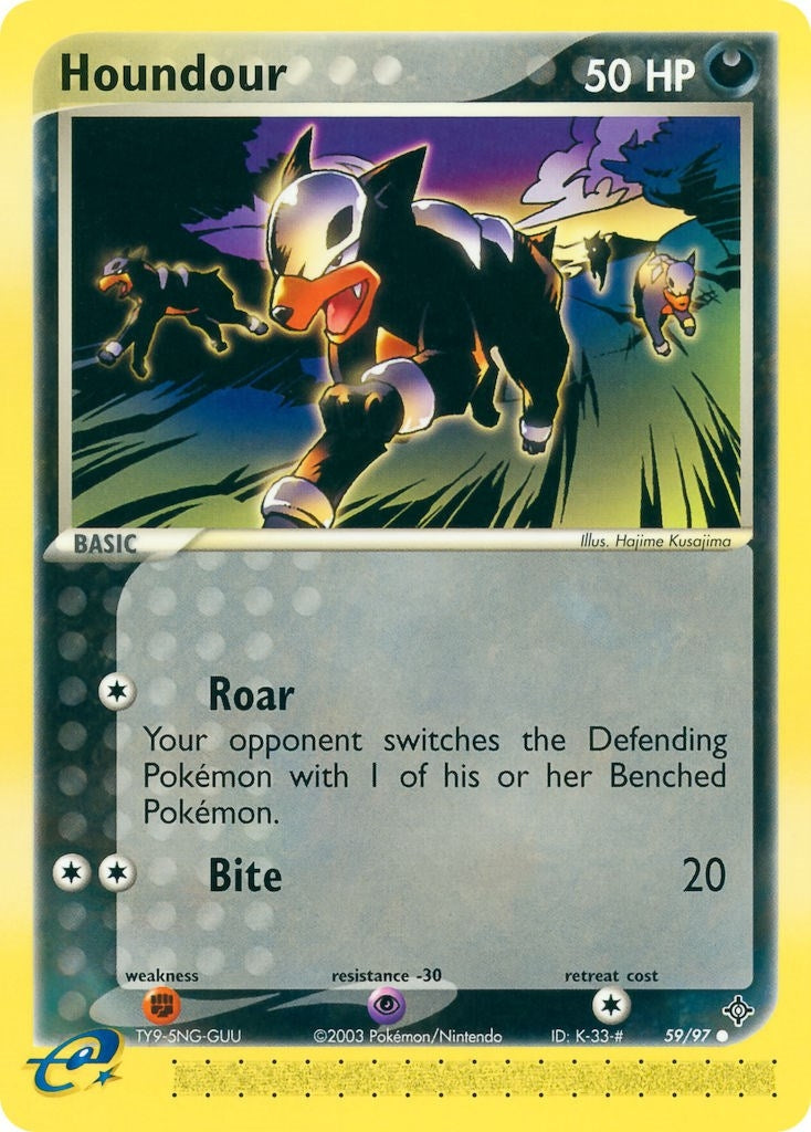 Image for Houndour (59/97) (Dragon) - Pokemon