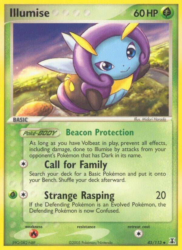 Image for Illumise (45/113) (Delta Species) - Pokemon