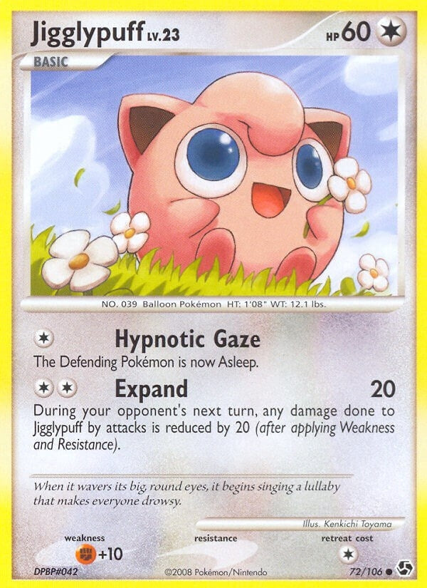 Image for Jigglypuff (72/106) (Great Encounters) - Pokemon