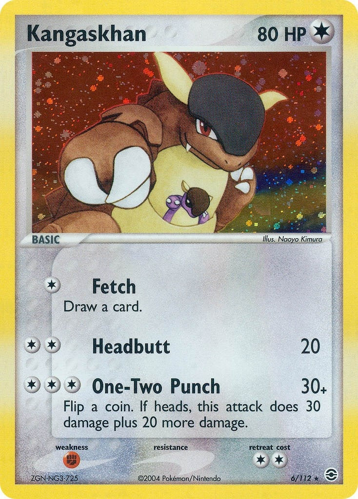 Image for Kangaskhan (6/112) (FireRed & LeafGreen) - Pokemon