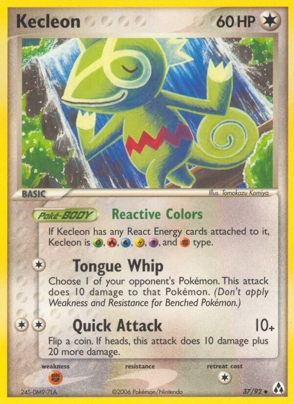 Image for Kecleon (37/92) (Legend Maker) - Pokemon