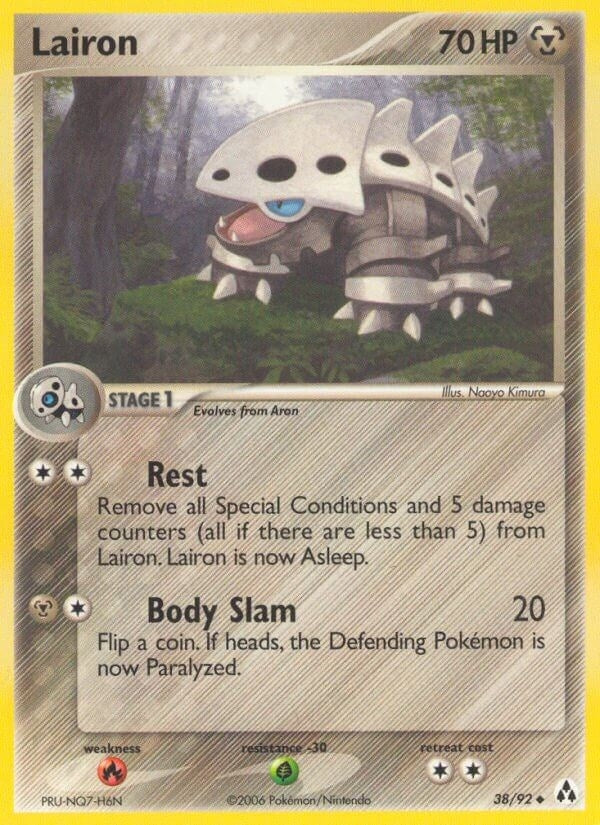 Image for Lairon (38/92) (Legend Maker) - Pokemon