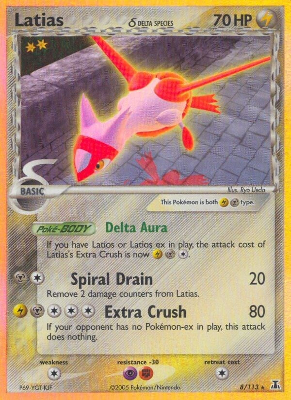 Image for Latias (Delta Species) (8/113) (Delta Species) - Pokemon