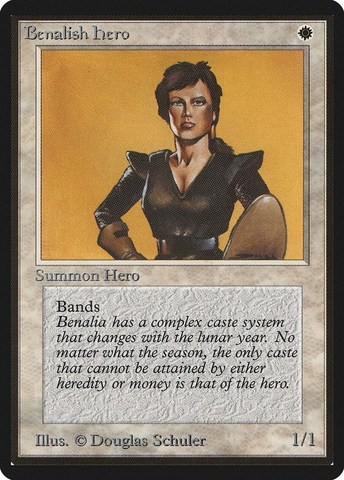 Benalish Hero [LEB] - MTG Single