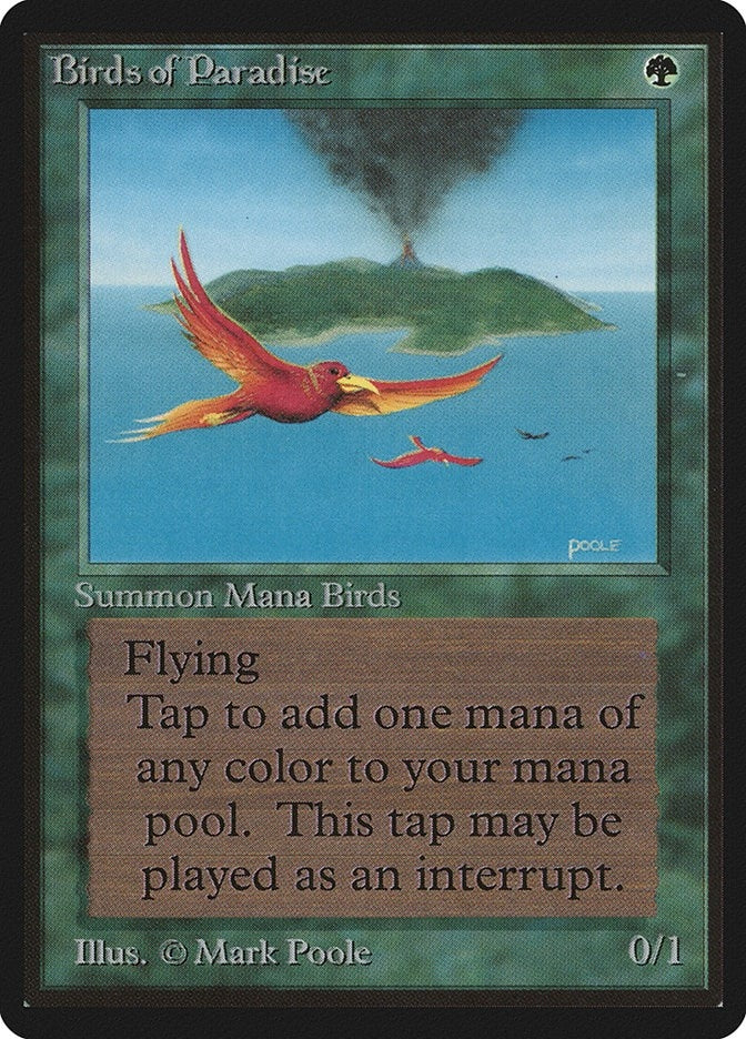 Birds of Paradise [LEB] - MTG Single