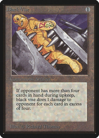 Black Vise [LEB] - MTG Single