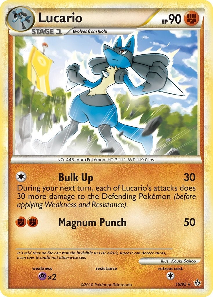 Image for Lucario (19/95) (Unleashed) - Pokemon