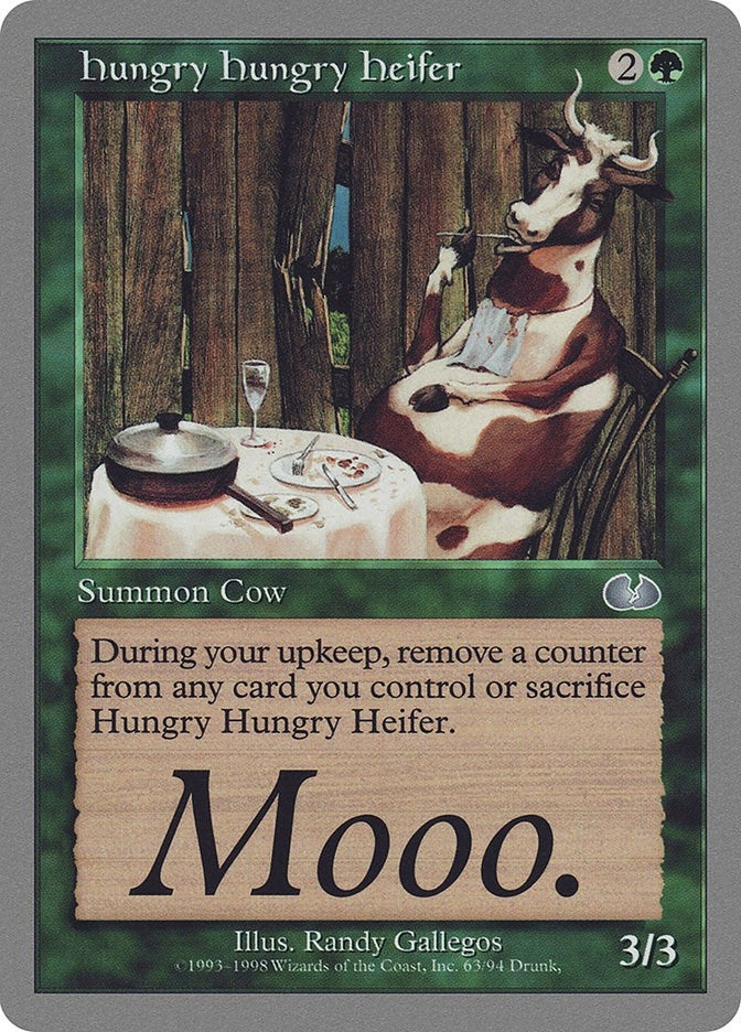 Hungry Hungry Heifer (63) [UGL] - MTG Single